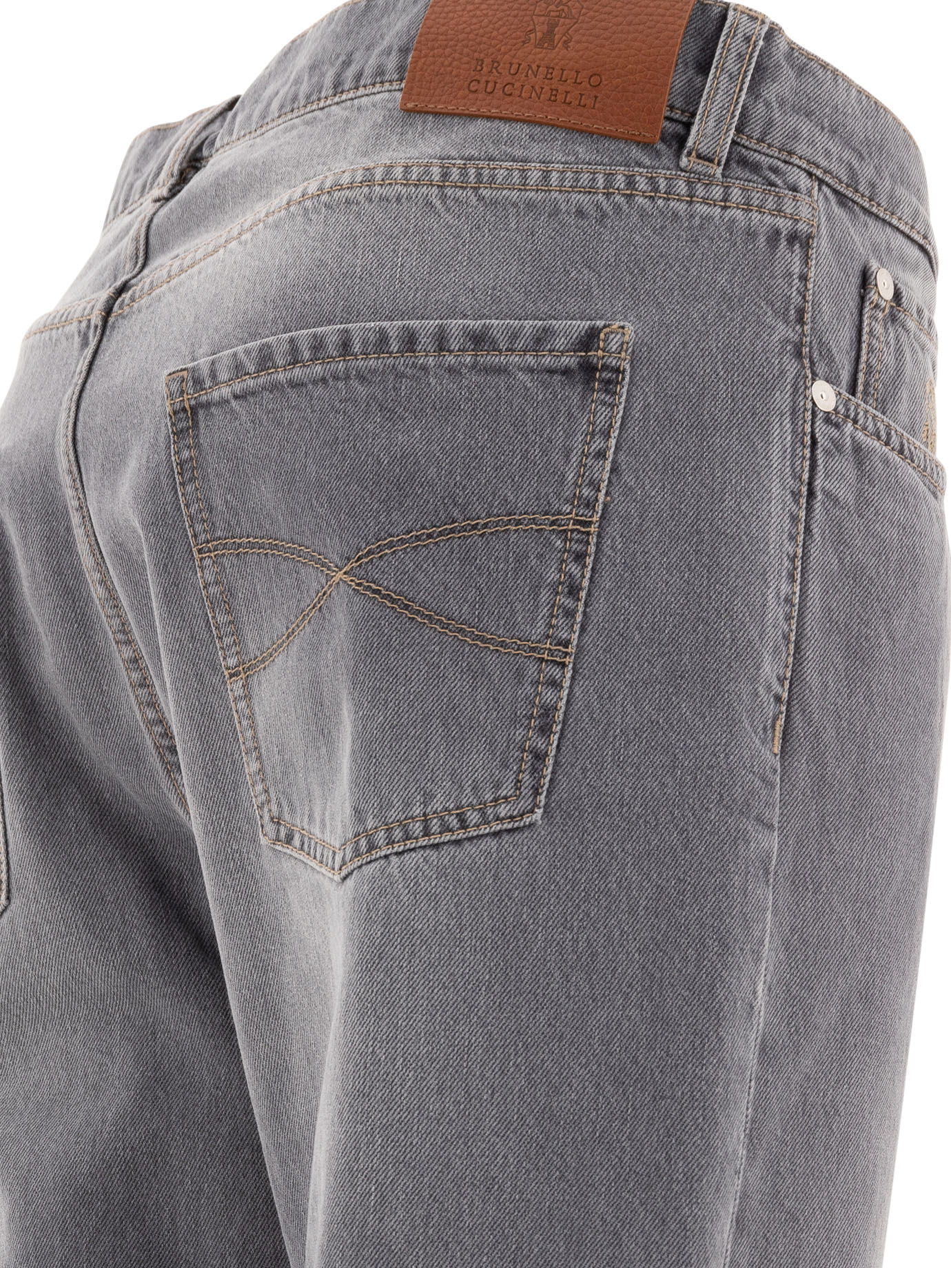 BRUNELLO CUCINELLI Grey Iconic Fit jeans